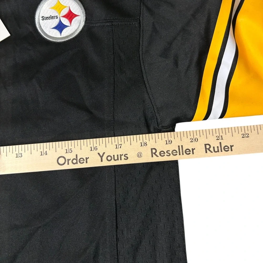 NEW Pittsburgh Steelers Jersey Youth L 14/16 Black Russell Wilson #3 On‎ Field